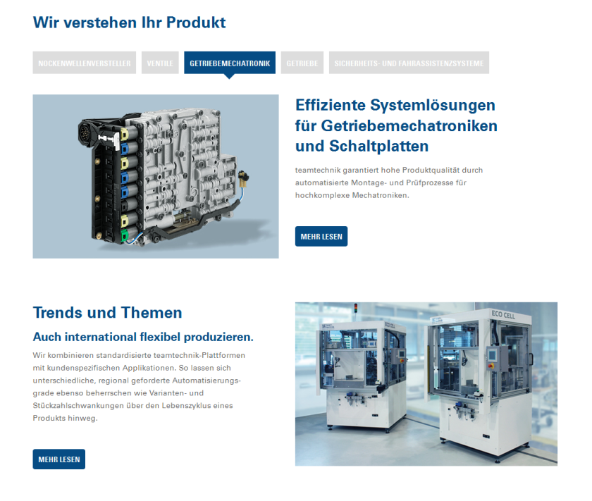 Team Technik FUF Webentwicklung