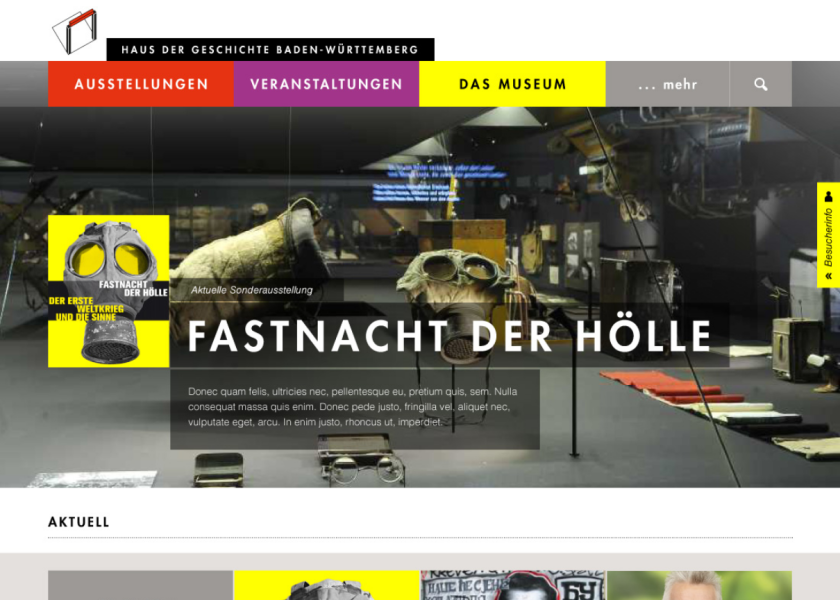 Haus der Geschichte FUF Internetagentur