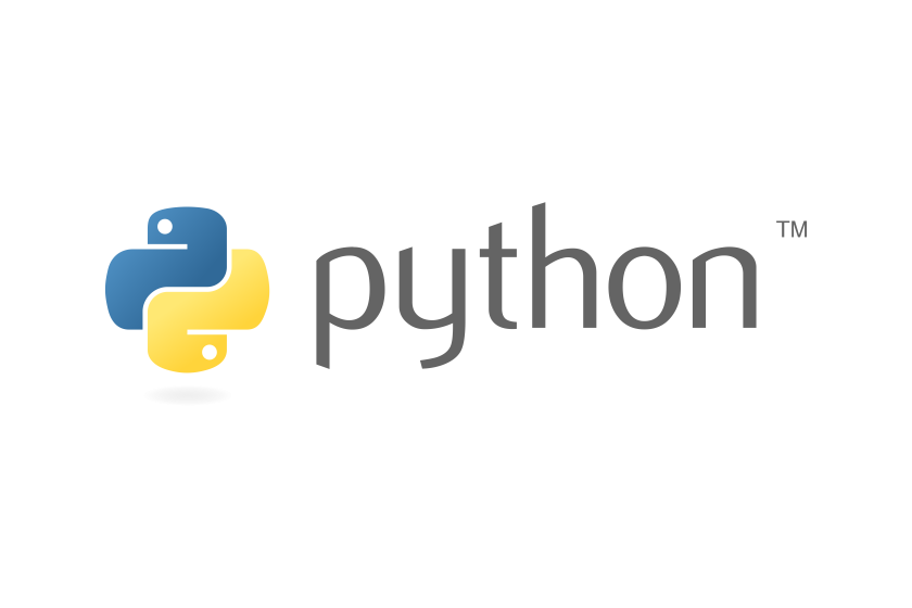 Großes Logo der Programmiersprache Python