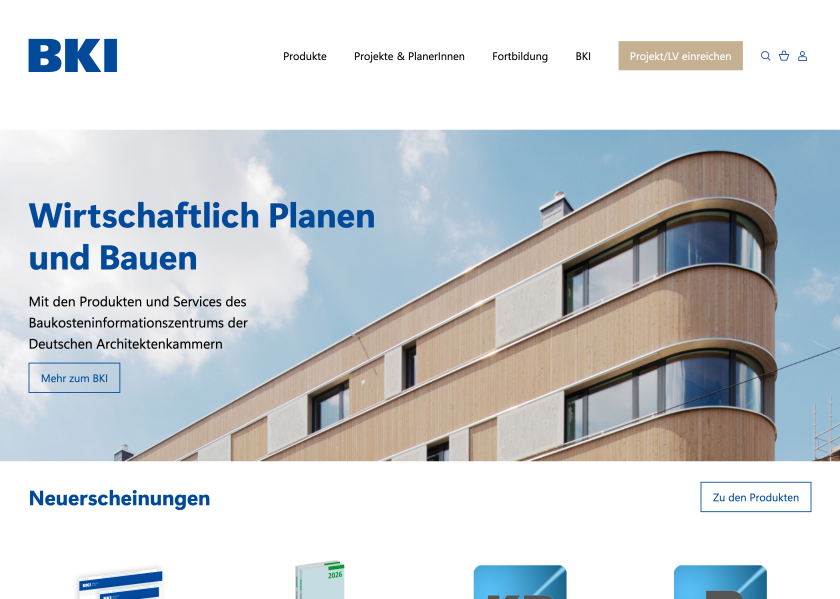 Homepage BKI