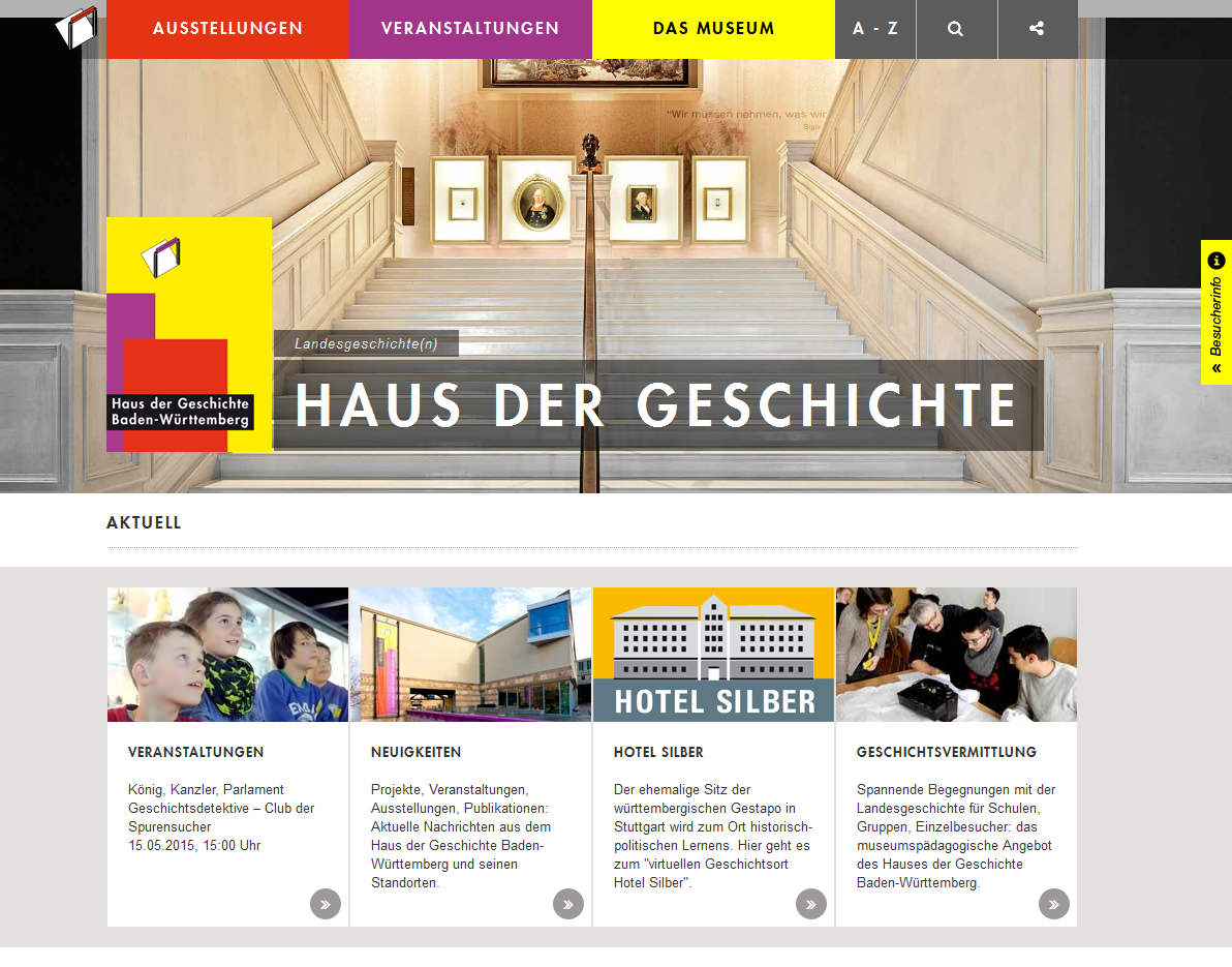 Haus der Geschichte FUF Internetagentur